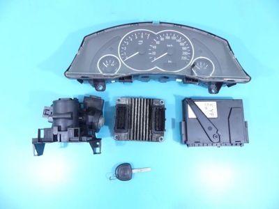 COMPUTADOR JUEGO OPEL MERIVA A 12214830 1.6B 16V  