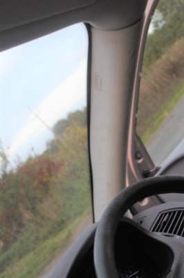 Обшивка защита стойка a перед правая bmw x5 e53 фото №1