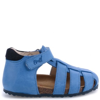 EMEL niebieskie sandały roczki E2663-22