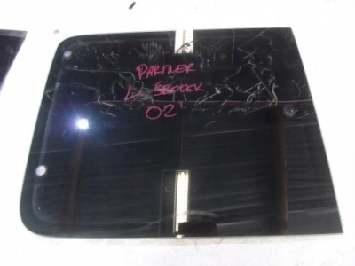 Скло середня задня ліва peugeot partner i 1 02r фото №1