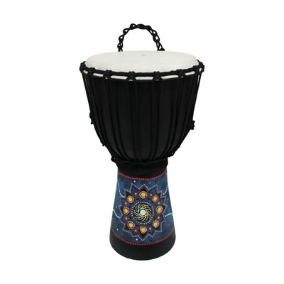 KG Djembe DJZP 40-1 Light African Painted Style 1