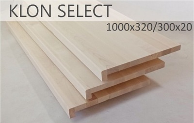 Nakładki klon select lite 1000x320/300x20/40