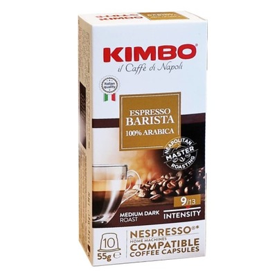 Kimbo Espresso Barista 10 kapsułek Nespresso