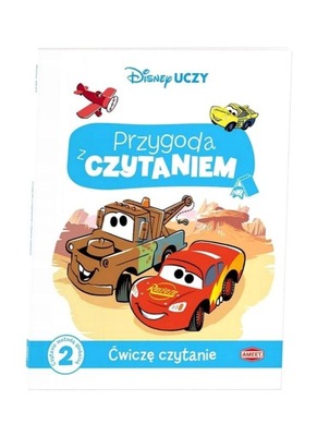 DISNEY UCZY. AUTA. PRZYGODA Z CZYTANIEM PRACA ZBIOROWA