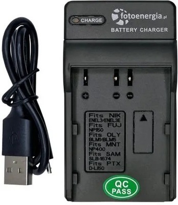 ŁADOWARKA USB NP400 DO PENTAX K10D DO KONICA MINOLTA DYNAX 5D 7D a Sweet