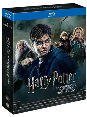 Harry Potter 1-8 Kolekcja 8 Filmów ENG Blu-ray