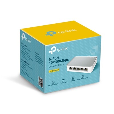 TP-Link switch 5x10/100 Desktop TL-SF1005D # KRK
