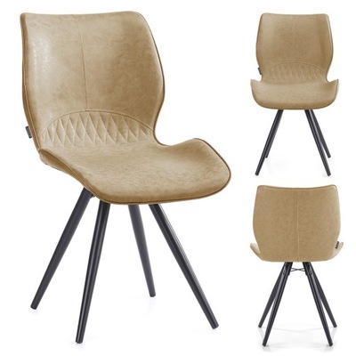 Krzesło HORSAL kolor beżowy do wewnątrz homede - CHAIR/HOM/HORSAL/BEIGE