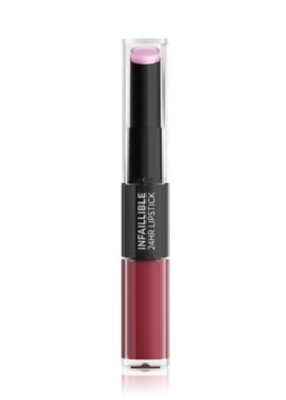 LOREAL INFALLIBLE 24H LIPSTICK 302 Rose Eternite POMADKA 2w1