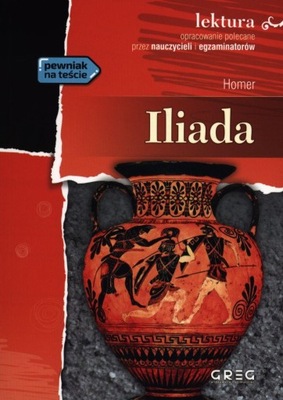 ILIADA. LEKTURA Z OPRACOWANIEM, HOMER