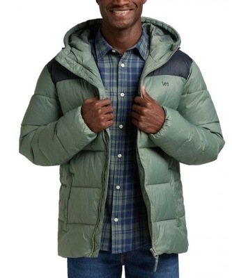 LEE PUFFER JACKET FORT GREEN LV20SZ43 112339010 XL