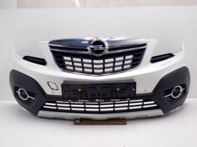 Бампер перед передний решётка радиатора 2xhalogen 4xpdc жгут opel mokka a 2014r фото №1