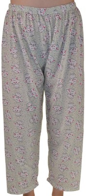 Bawełniane spodnie od piżamy dresu 42 44 46
