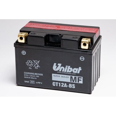 UNIBAT АКУМУЛЯТОР 10AH-12V 175A (L+)