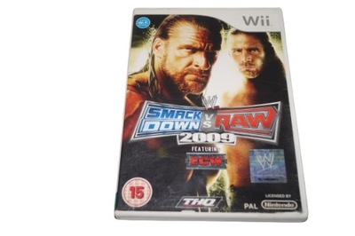 SMACKDOWN VS RAW 2009 Wii