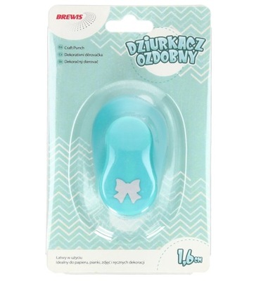 DZIURKACZ OZDOBNY 1,6CM KOKARDKA 1 BREWIS