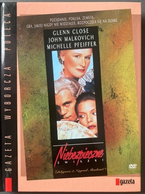 Film Niebezpieczne związki płyta DVD