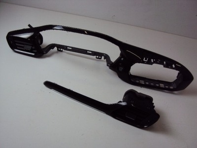 Декори накладки панель приладів карбон ford fiesta mk8 19 r фото №1