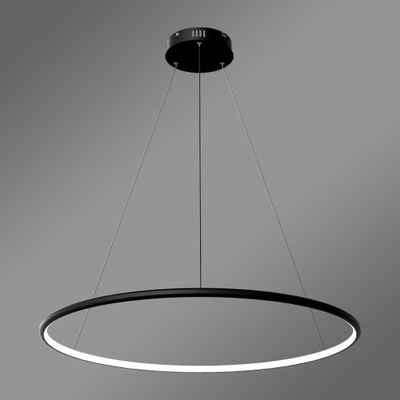 Lampa wisząca Led Orbit No.1 80 cm czarna barwa neutralna 4K LEDesign