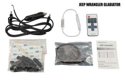 Jeep wrangler jl 2018+ лампа led кришки задній + pilot model gladiator фото №1