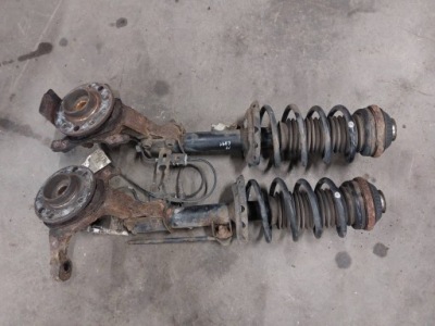 Амортизатор пружина поворотний кулак лівий + правий перед astra h 1.3 cdti фото №1
