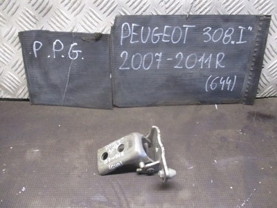 Петля двері правий перед верхній peugeot 308 i 07-11 r. фото №1