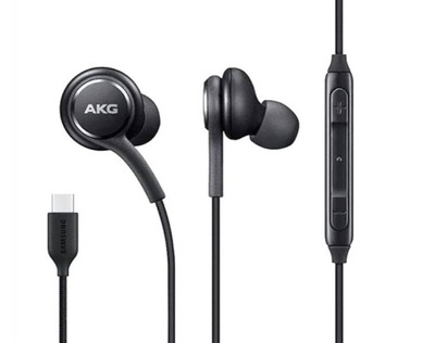 SŁUCHAWKI DOUSZNE+MIC AKG SAMSUNG USB-C