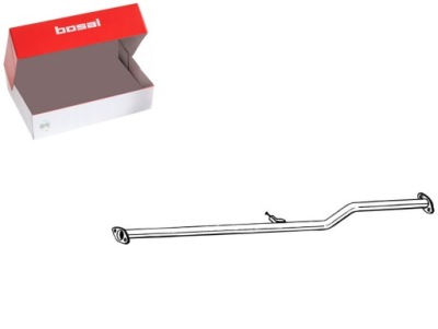 Труба выхлопная середина hyundai ix35 kia sportage iii 2.0d 08.09- bosal фото №1