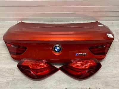 Bmw 6 gran coupe sedan крышка багажника задняя задняя f06 цвет b50 фото №1