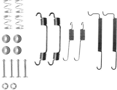 RESORTES DO ZAPATAS HAM. OPEL ASTRA F 91-98 1.6  