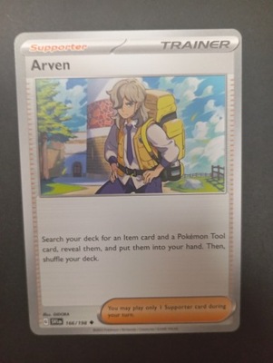 Arven Scarlet Violet 2023 rok 166/198 POKEMON TCG