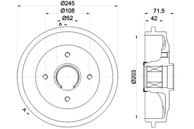 TEXTAR BEBNY ДИСКОВЫЕ ТОРМОЗНОЕ 2SZT. ЗАД CITROEN C2 C2 ENTERPRISE C3 I C3 фото