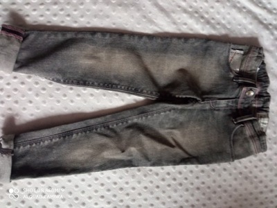 DIESEL szare spodnie jeansy 5 lat nowe