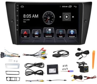 RADIO 2 DIN 2GB BMW 3 E90 E91 E92 E93 GPS AND  