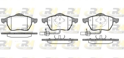 КОЛОДКИ ПЕРЕД A4 B5 B6 B7 A6 C5 EXEO VW PASSAT B5 B5 РЕСТАЙЛ