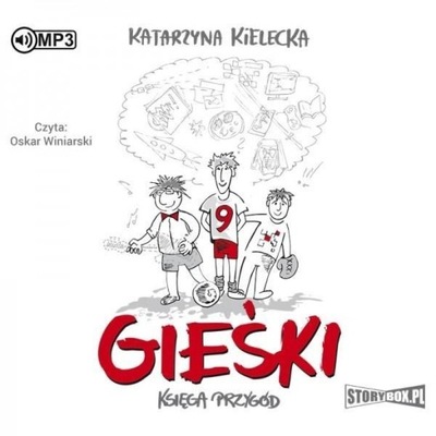 GIEŚKI. KSIĘGA PRZYGÓD AUDIOBOOK