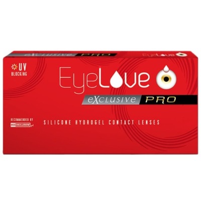 Soczewki EyeLove Exclusive PRO 6 sztuk