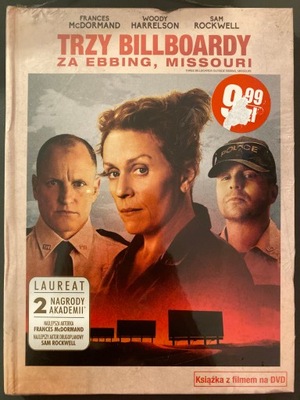 Trzy billboardy za Ebbing, Missouri płyta DVD folia