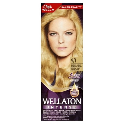 Wella Wellaton Intense Krem intensywnie koloryzujący nr 9/1 Bardzo Jasny Po