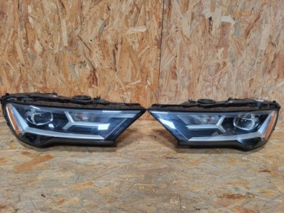 Фара audi q7 рестайлінг  америка full led 4m0941011b 4m0941012b фото №1