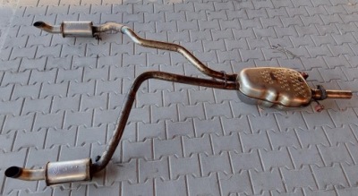 Гасник вихлоп kompletny range rover iii sport l320 рестайлінг  3.0 d фото №1