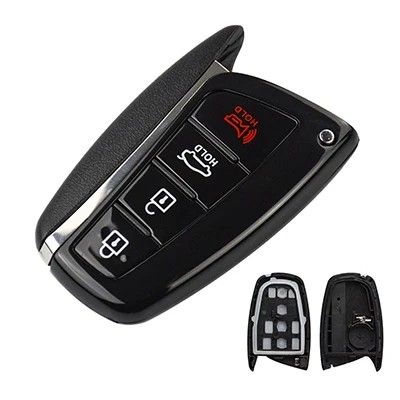 Car key shell for hyundai genesis 2013 2014 2015 santa fe equus azer 22903 фото №1