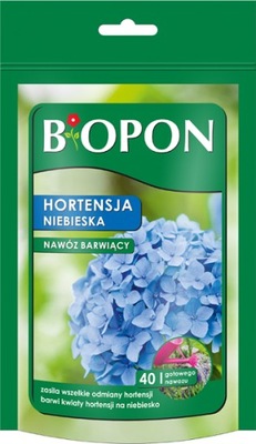 BiOPON nawóz barwiący HORTENSJA NIEBIESKA - 200g