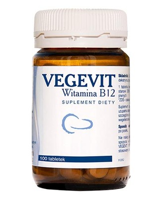 VEGEVIT WITAMINA B12 100 tabl.