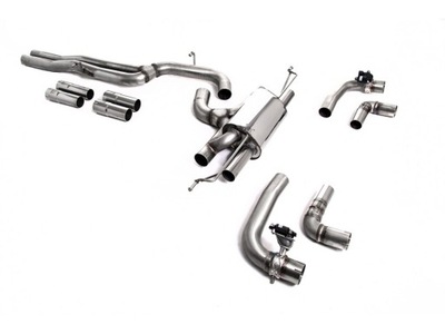 Milltek sport audi rs3 8y sedan non-resonated race фото №1