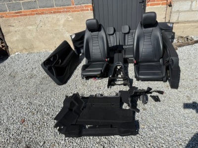 Mercedes w238 e klasa cabrio сиденье сиденья салон заднее сиденье обшивки кожа туннель фото №1