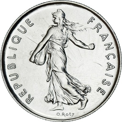 Moneta, Francja, Semeuse, 5 Francs, 1978, Paris, s
