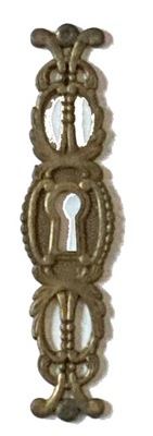 MOSIĄDZOWANY SZYLD ZDOBIONY DO ZAMKA DRZWI KOMODA