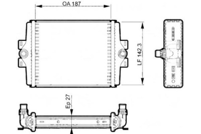 Valeo радиатор воды bmw 3 328 i f30. f35. f80 фото №1