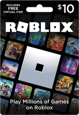 ROBLOX ROBUX 800 KARTA KOD PODARUNKOWY